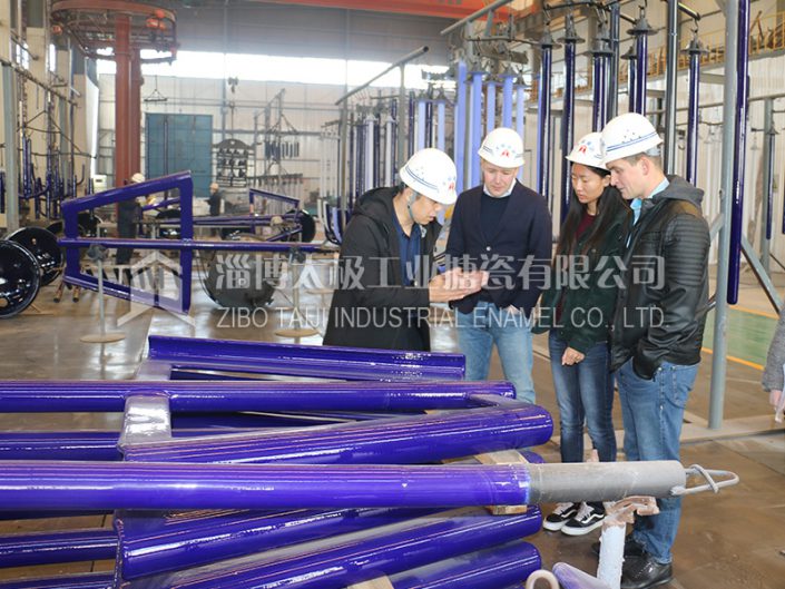 Mature glass-lined agitation manufacturing process to meet the needs of different media